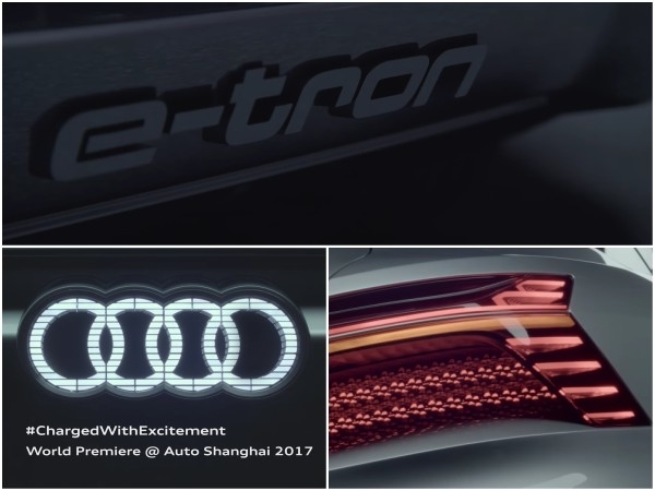 Audi E-Tron Sportback 概念電車曝光 亮燈 Logo 太浮誇？