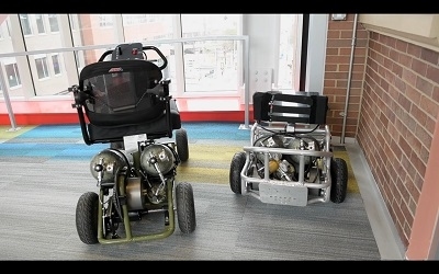 高壓空氣推動的防水輪椅 10 分鐘充電即用！