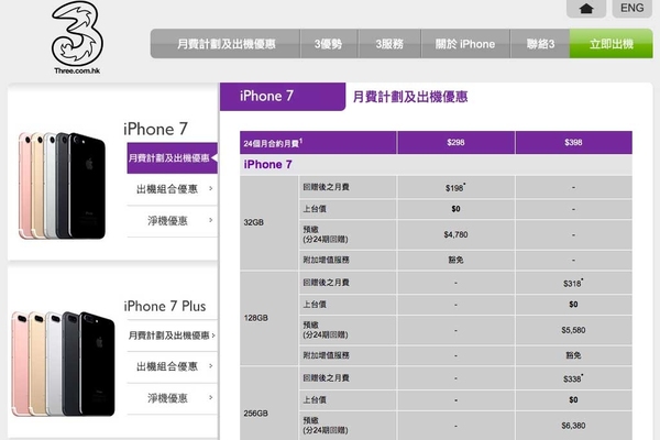 月費 HK$10？劏 iPhone7 筍玩 4.5G 全速 Plan