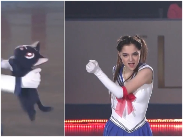 俄國美少女化身冰場月野兔 ！Sailor Moon 榮登花式溜冰冠軍？