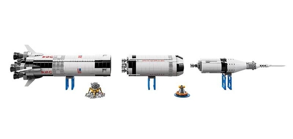 【LEGO】NASA Apollo Saturn V 宇宙最大火箭