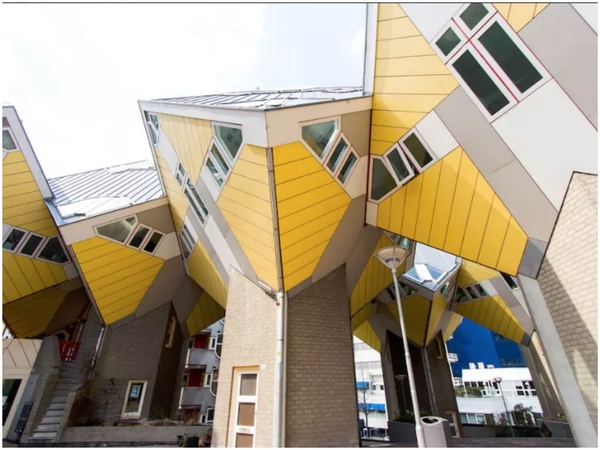 絕頂奇形荷蘭傾斜方塊屋！Airbnb 體驗價 HK$1,266