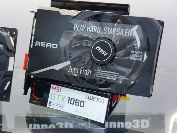 反擊 RX 500 系列！ GTX 1060‧1080 加速版登場
