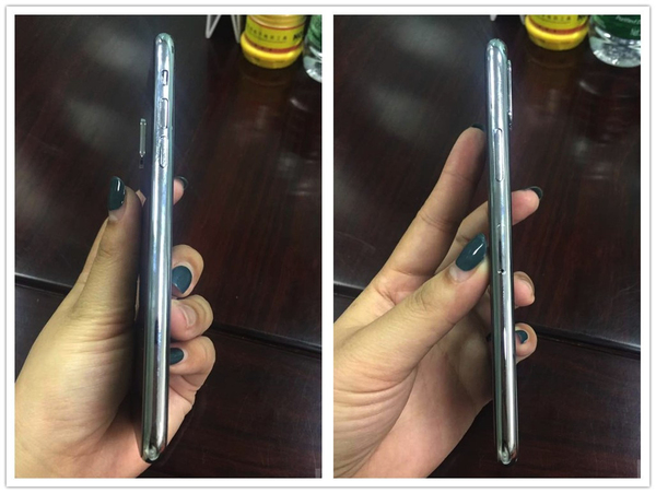iPhone 8 實機曝光？真全屏不鏽鋼邊框