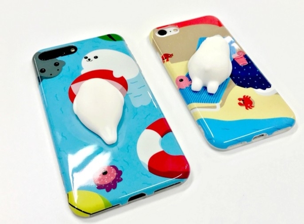 【睇片】立體小海豹 iPhone 機殼 白色捽到變黑色？