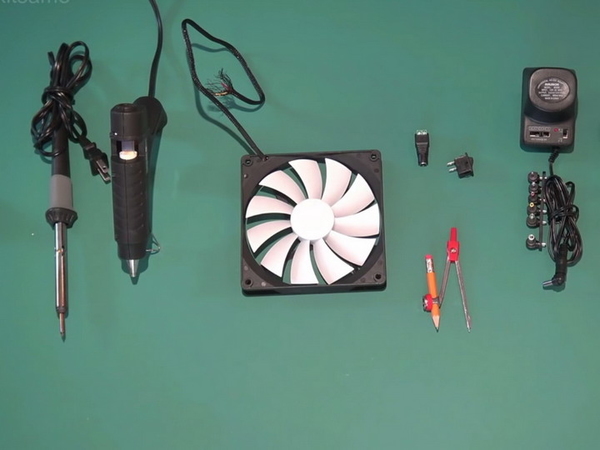 【低科技】DIY 無葉風扇