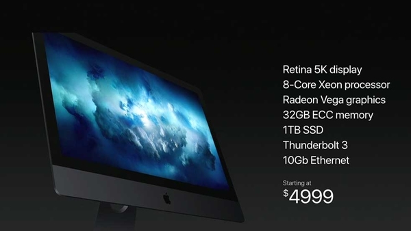 超強 macOS 工作站 iMac Pro 十八核‧VEGA顯示卡
