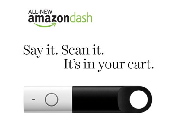 Amazon Dash 購物棒一講即買！用戶訂購免費帶走？
