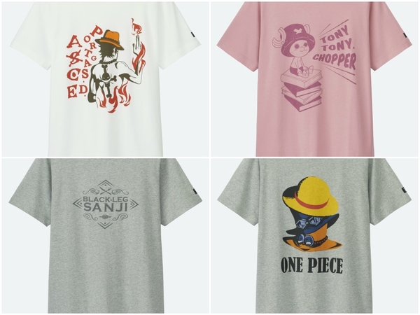 Uniqlo x One Piece 12 Tee 連環開賣！HK$99 將路飛穿上身