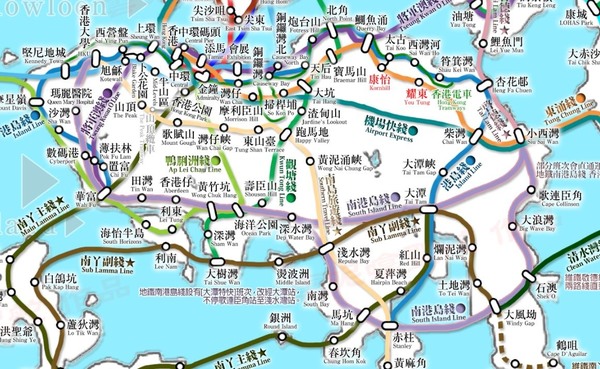 有人住就有站！專訪「22 世紀末香港鐵路狂想路綫圖」創作人