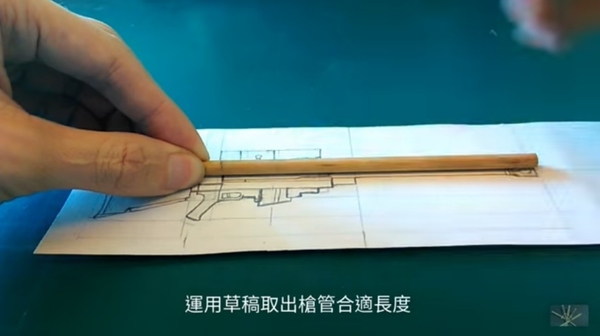 即棄木筷 DIY 像真微縮模型！可上膛狙擊槍製作過程公開