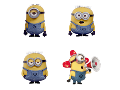 狂送心心！Facebook 推 16 款 Minions 新貼紙