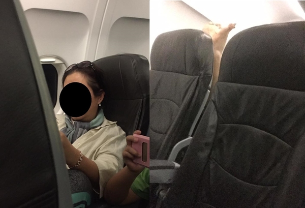 【噁心慎入】韓國大媽機上曬臭腳！逼人調位只為「坐得更舒服」