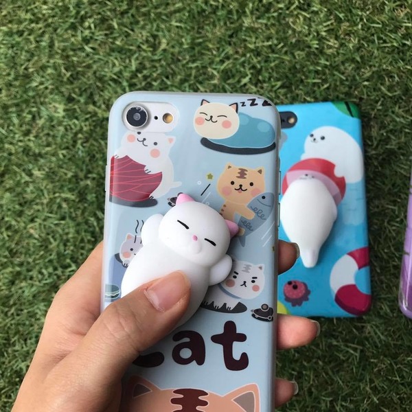 【女士注意】圓滾滾捽捽海豹 iPhone 殼推貓咪版！