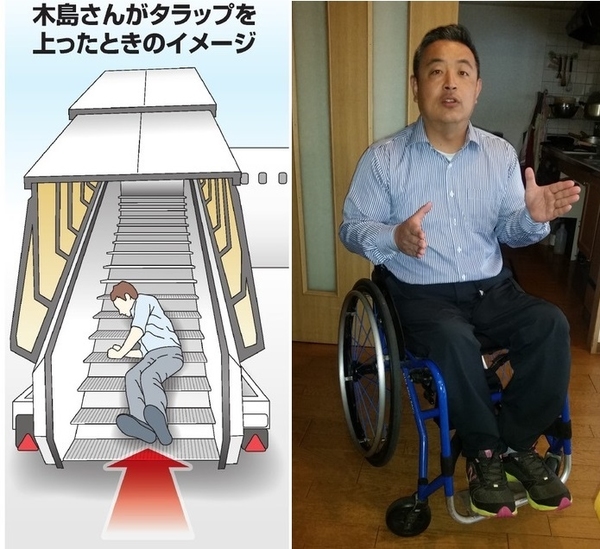 【離譜】下身殘障人士被逼雙手爬 17 級上機？香草航空被炮轟後道歉！