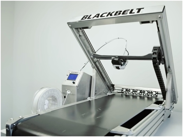 Blackbelt 3D 打印機打破印小物常規！可印無限長物件