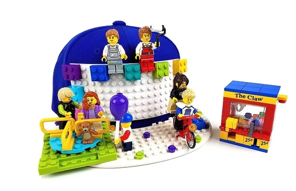創意爆發 LEGO DIY 棒球帽！大小朋友都啱玩