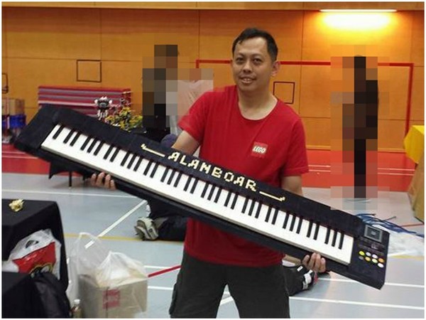 香港 LEGO 愛好者自砌樂高電子琴