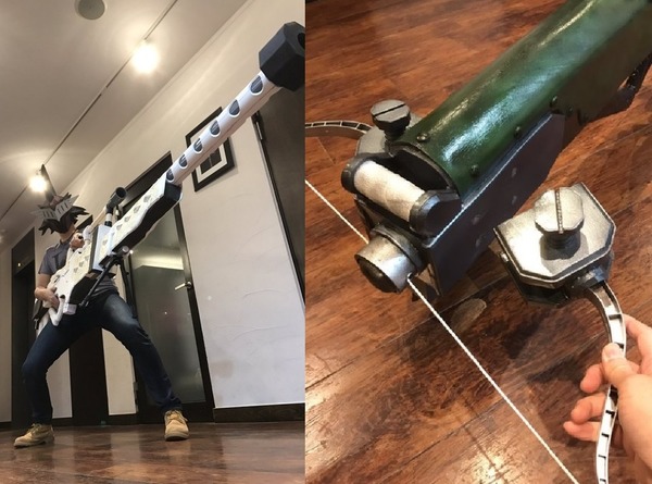 日本神人自製《魔物獵人》重弩！ 可摺可發射 BB 彈