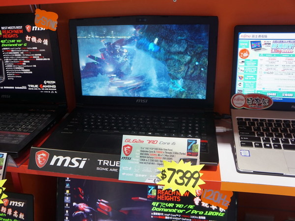 GTX 1050 打機筆電劈價三寶  低見 HK$6,999！