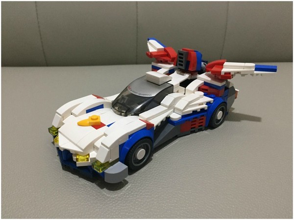 【多圖】6 晚自砌 LEGO《高智能方程式》賽車模型！製作人：改到雷神順眼為止