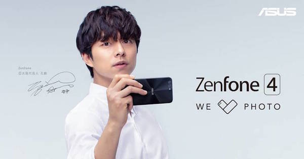 孔劉擔任亞太區代言人 ZenFone 4 機背首次曝光