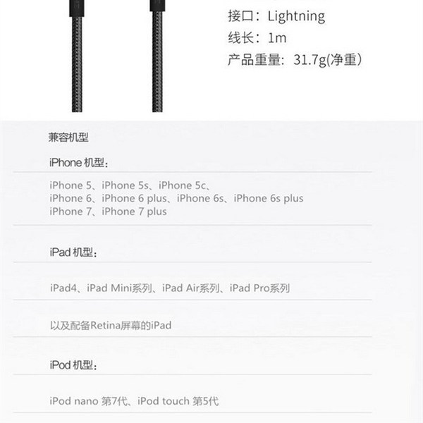 iPhone MFi 認證超強韌數據線唔使 HK$60?
