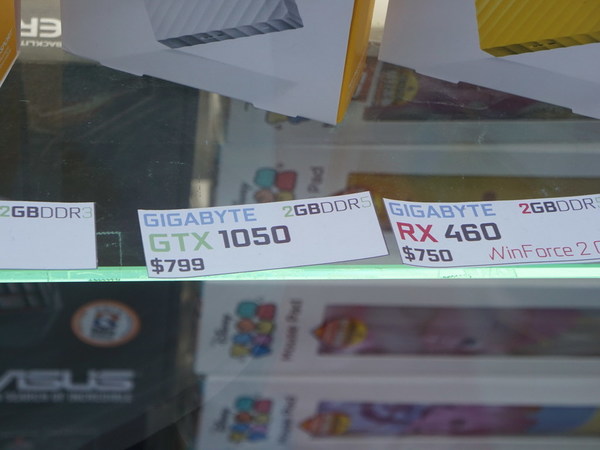 GTX 1060 3GB 炒價回落！  現貨 HK$1,590