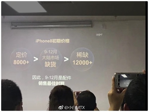 iPhone 8 售價早洩？萬元有找！