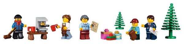 【港人設計】LEGO 10 月推出雪中火車村莊 SET