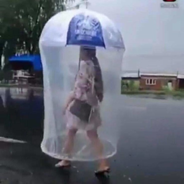 安全套型「雨傘結界」淘寶有售！黑雨紅雨也不怕濕身？
