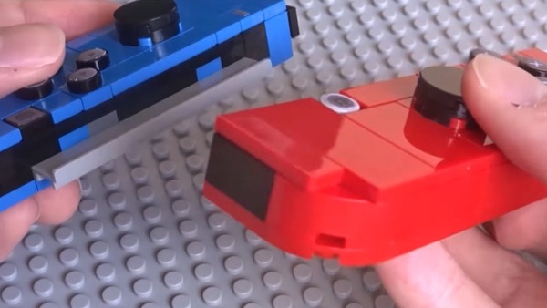 超像真 LEGO Switch 主機！Joy-Con 都可拆？