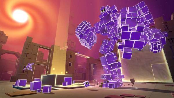 小方塊大變身對戰 【射擊小品】ATOMEGA