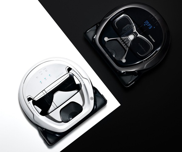 黑武士幫你打掃！Samsung 推出兩款《星戰》機械人吸塵機