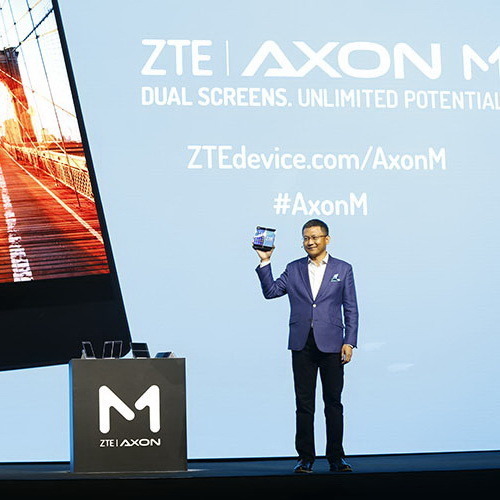 ZTE Axon M 雙屏摺合智能手機【抗全屏 iPhone X 潮流】