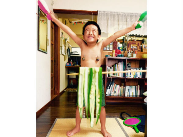 日本爆笑 Oisix 野菜禮服攝影比賽  健康教育定另類寫真？