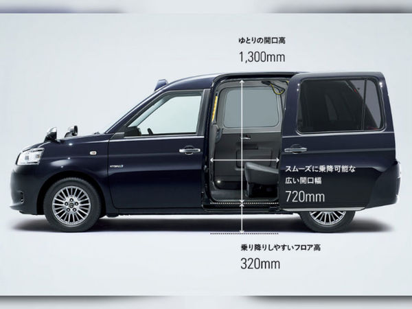 Toyota 日本新的士登場！Black Cab 外形似倫敦的士