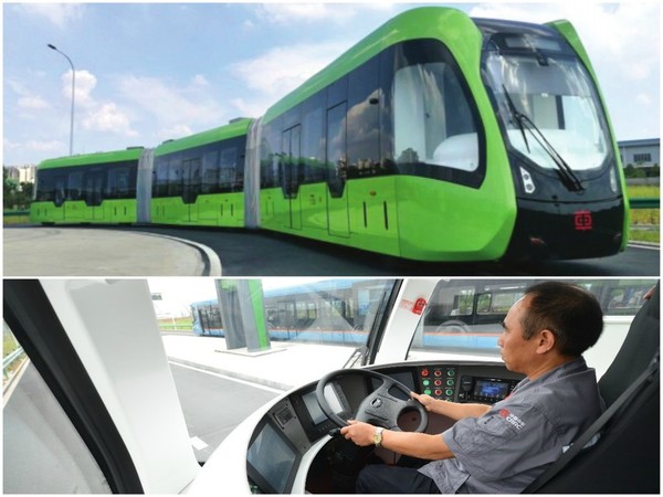 湖南下年運行全球首款智軌列車  虛擬軌跡行駛不阻街