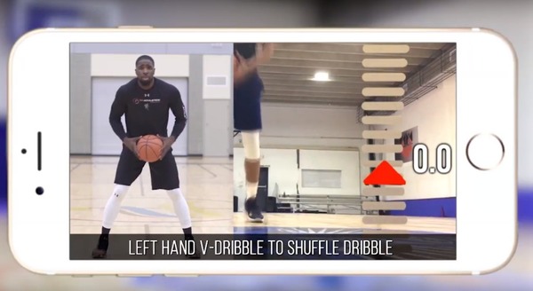 DribbleUp 智能籃球！虛擬教練教你打波﻿