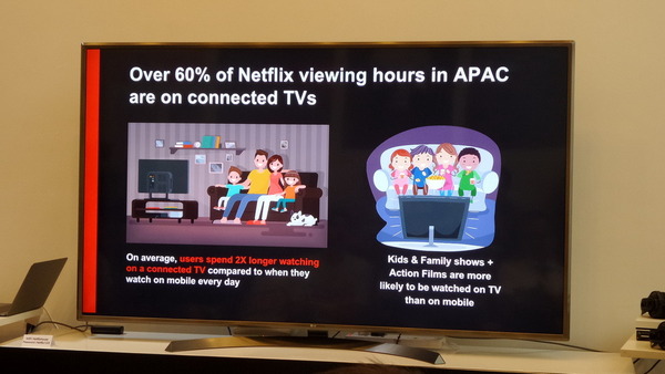 Netflix 搶攻家庭影院市場 APAC 逾半訂戶用電視機觀看