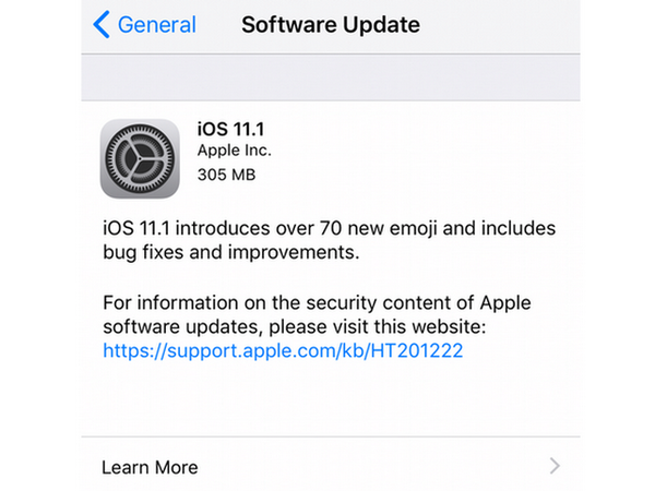 iPhone X 開賣在即  《iOS 11.1》 正式登場！