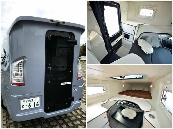 日本豐田 Prius 變出露營車！網民：像流動廁所