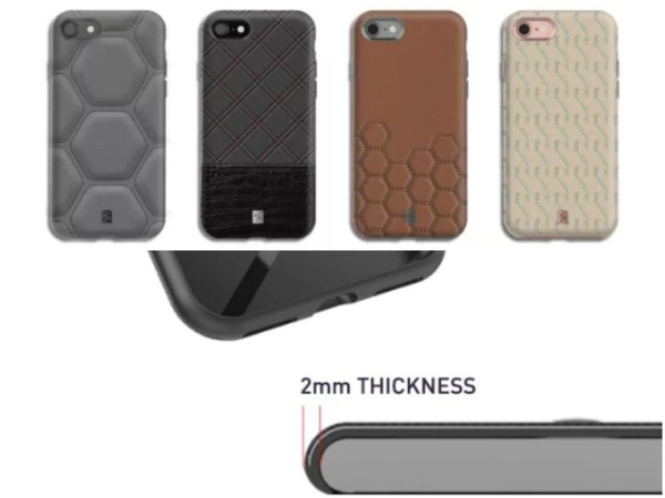 一掃即除塵的 Stitched iPhone 保護套  眾籌 iPhone X 型號