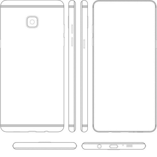 Galaxy S9 專利設計圖曝光？是小米 MIX 曲屏版嗎？
