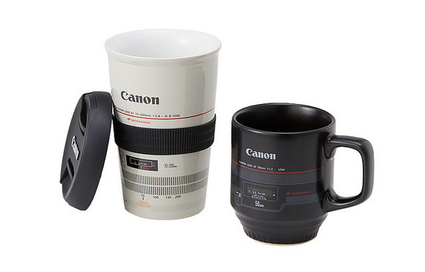 Canon 推 L 鏡造型杯套裝！$406 買一套「紅圈鏡」超抵？