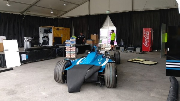 Formula E 電動方程式香港站 Pit 維修區直擊