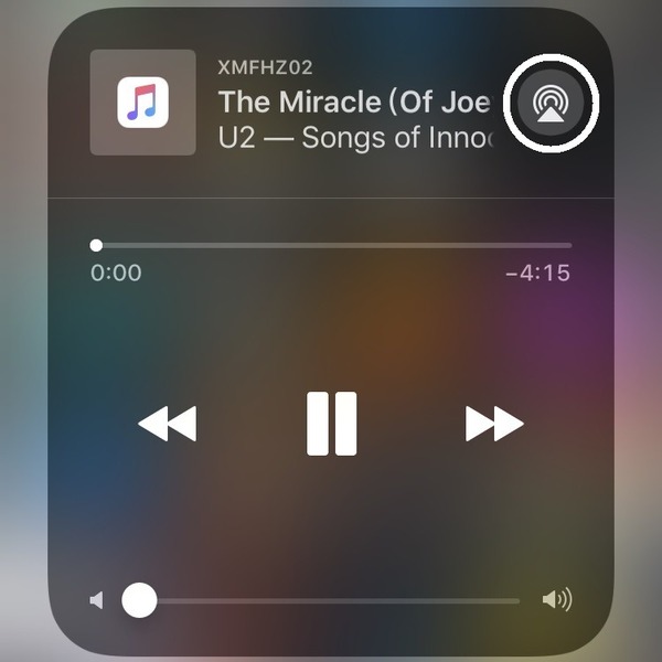 iOS 11 音樂播放器的訊號標誌有甚麼作用？