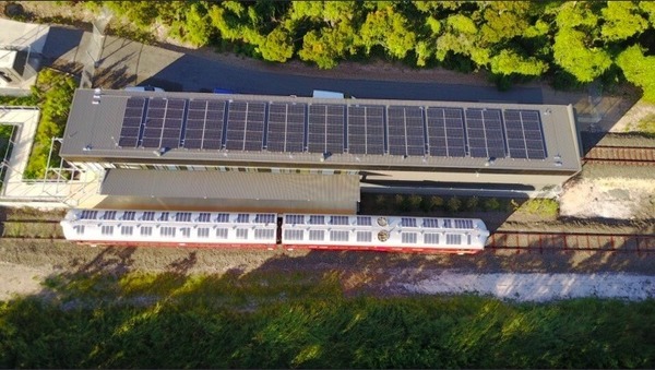 零排放！全球首部太陽能火車澳洲現身