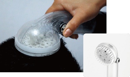 RoomShampoo 洗頭神器登場！邊出水邊吸水隨時隨地洗頭