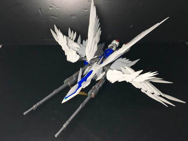 【素組報告】飛翼高達零式EW版 HiRM Wing Gundam Zero EW